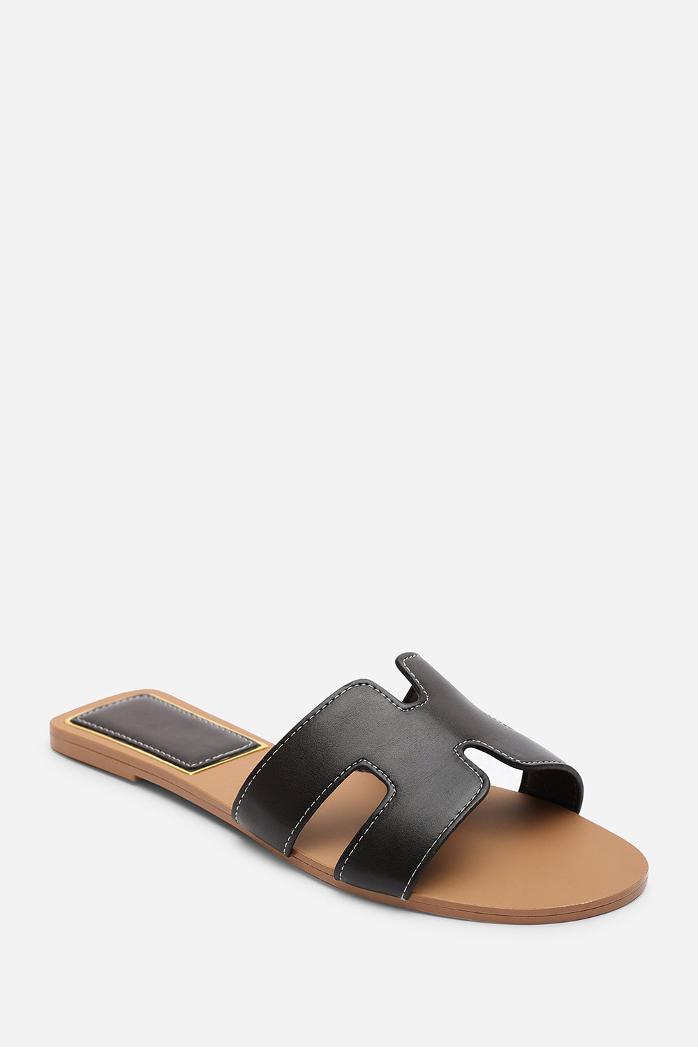 'Mae' Pu Strap Sandals