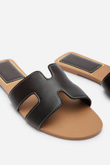 'Mae' Pu Strap Sandals