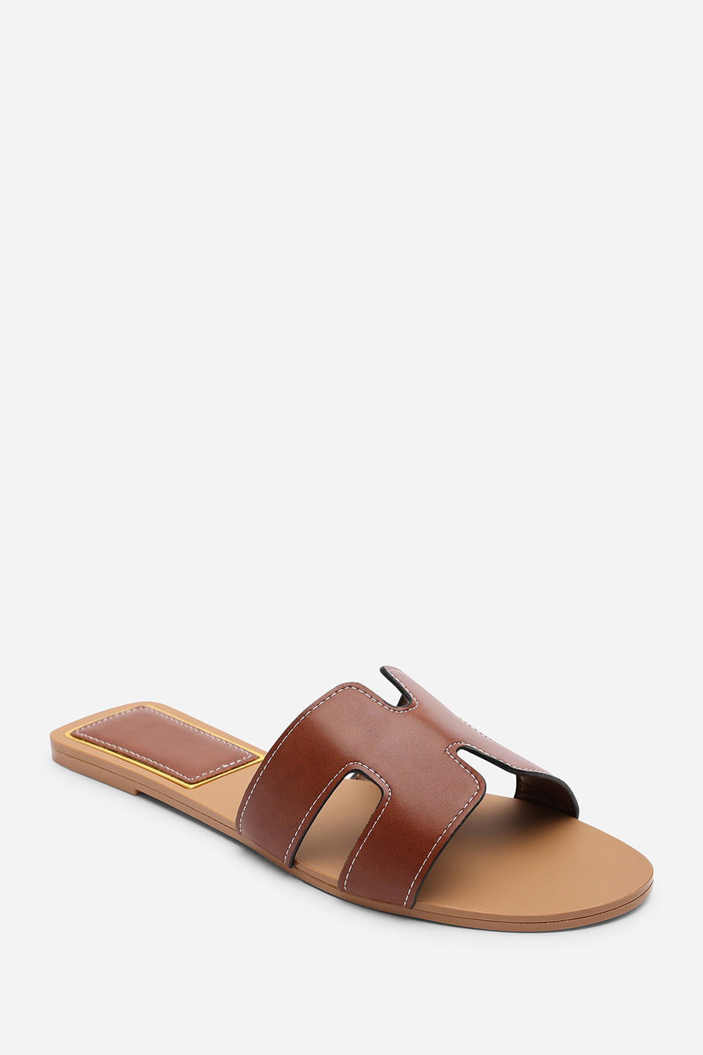 'Mae' Pu Strap Sandals