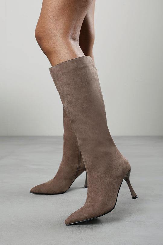 Kexira Stiletto Knee High Boot