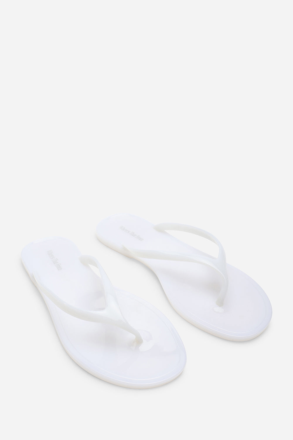 Chandler Clear Jelly Flip Flop Sandals