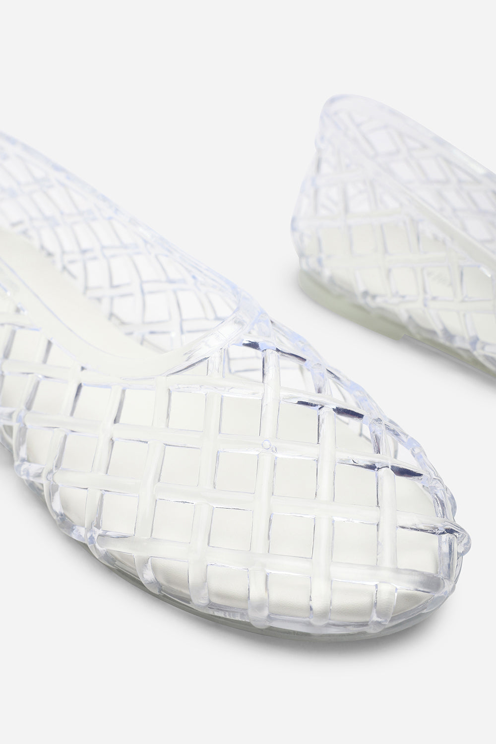 Kori Clear Jelly Ballet Pumps