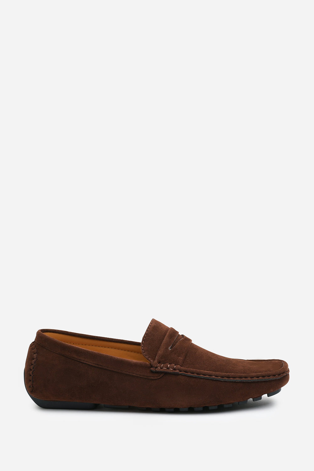 ALEX DRIVING SHOES IN BROWN SUEDE