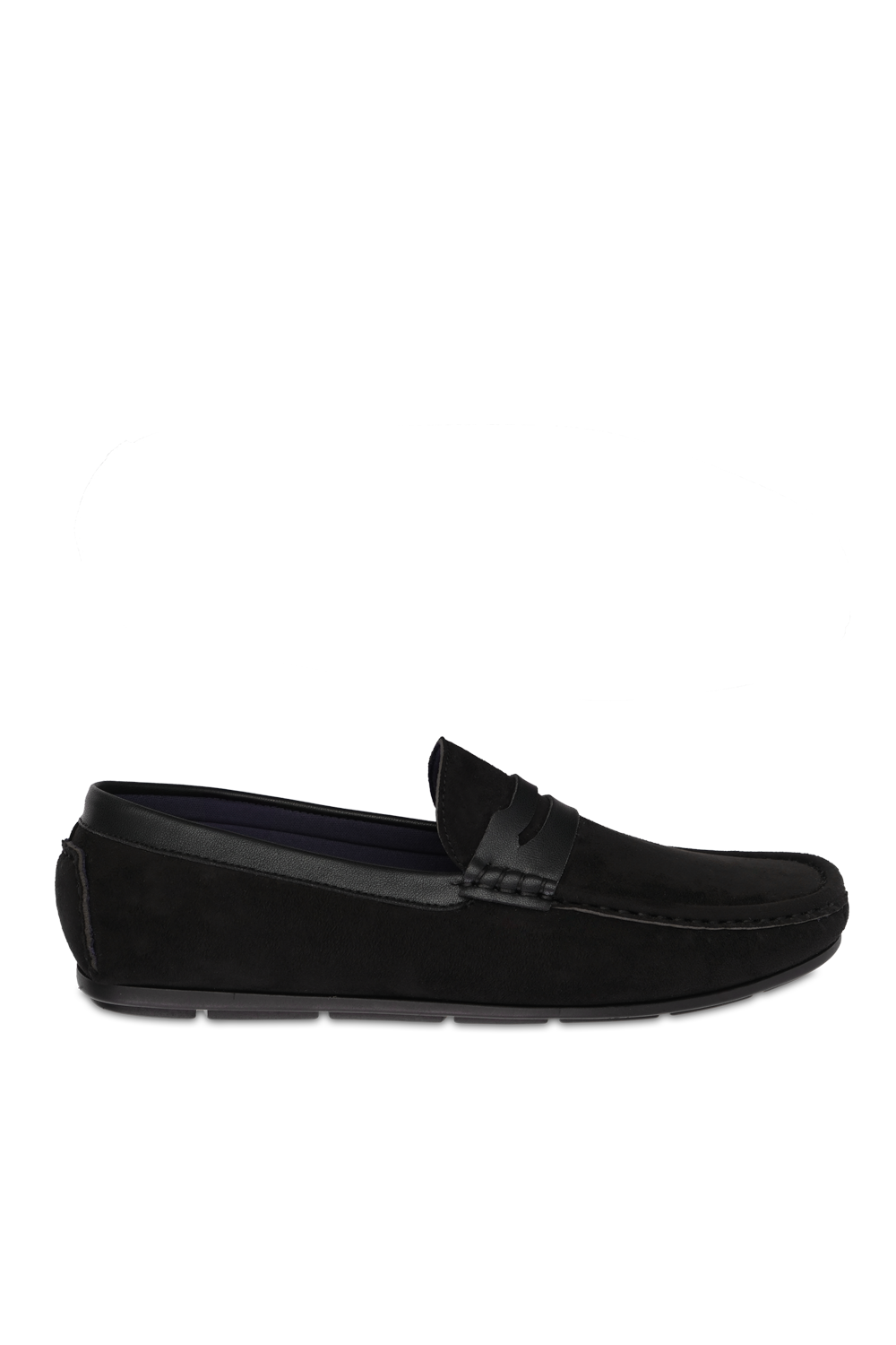 ALFIE DRIVING SHOES IN BLACK