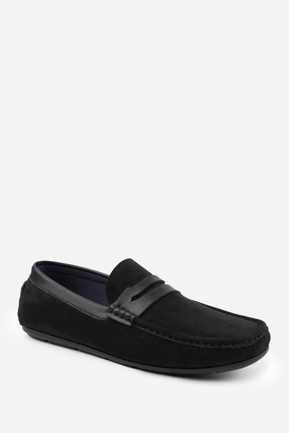ALFIE DRIVING SHOES IN BLACK