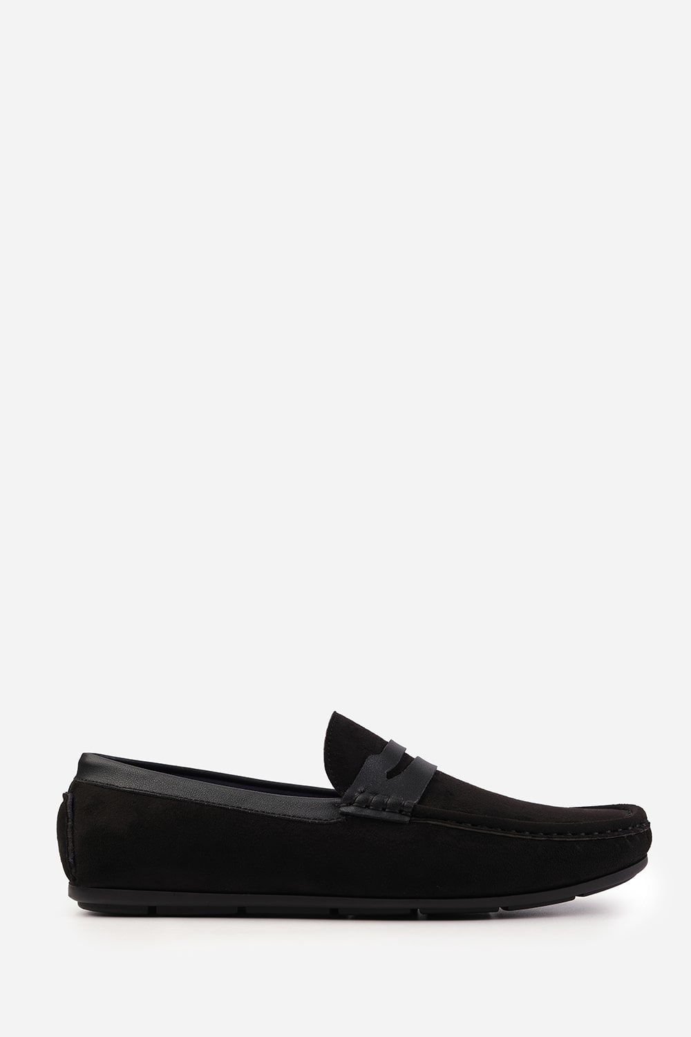 ALFIE DRIVING SHOES IN BLACK
