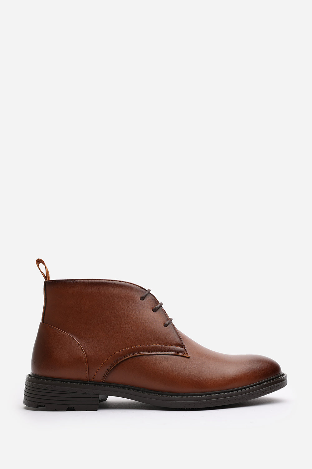 Blake Lace Up Ankle Boots in Tan