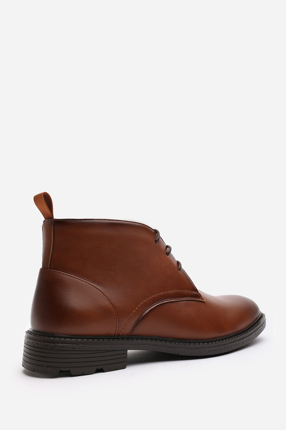 Blake Lace Up Ankle Boots in Tan