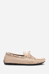 Carter Suede Slip on Lace Detail Loafer