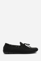 Carter Suede Slip on Lace Detail Loafer
