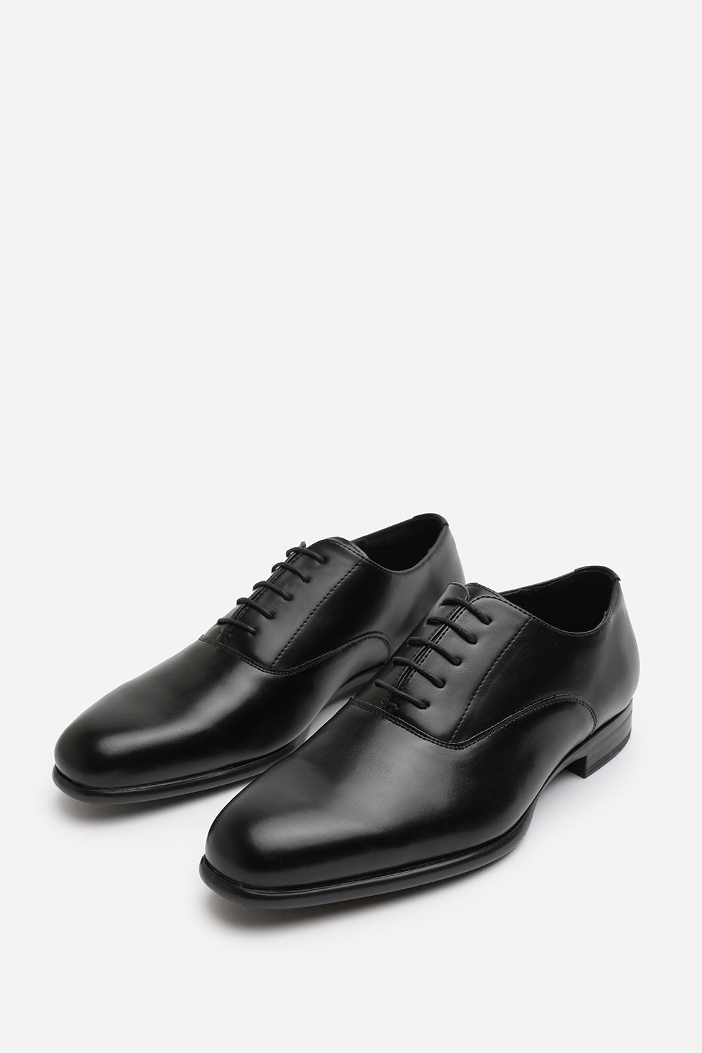 RYAN OXFORD LACE UP WORK DRESS SHOES IN BLACK