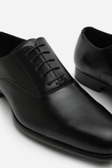 RYAN OXFORD LACE UP WORK DRESS SHOES IN BLACK