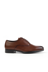 RYAN OXFORD LACE UP WORK DRESS SHOES IN BROWN