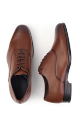 RYAN OXFORD LACE UP WORK DRESS SHOES IN BROWN