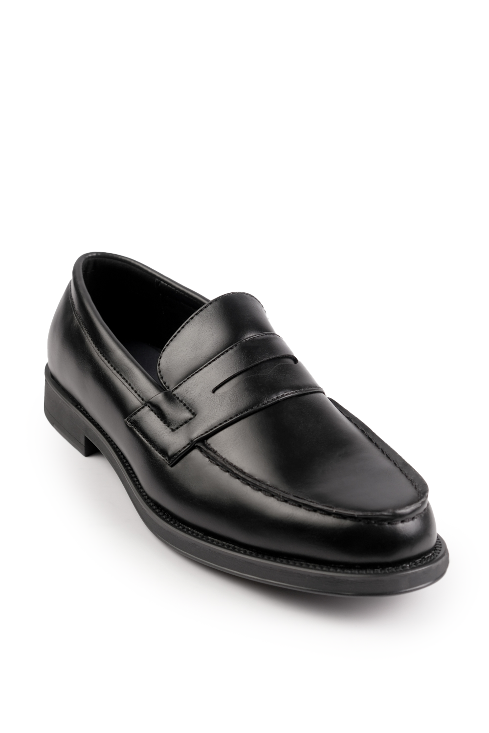 JAMES SLIP ON LOAFERS IN BLACK