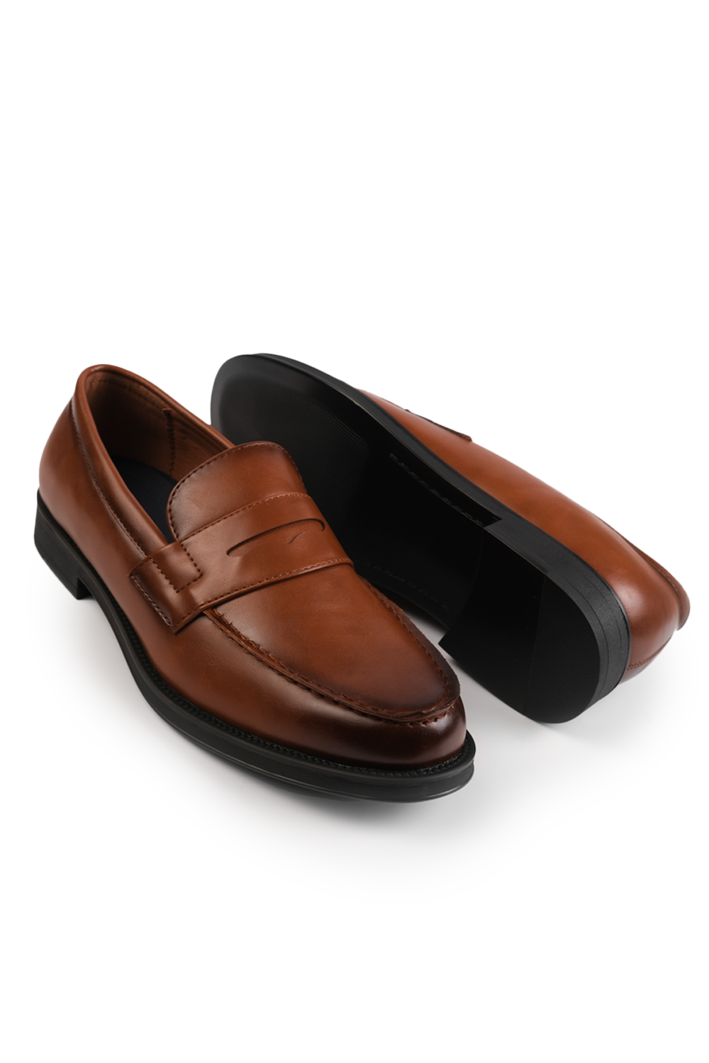 JAMES SLIP ON LOAFERS IN CAMEL