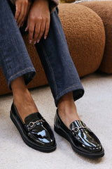 Orixa Extra Wide Fit Workwear Snaffle Detail Hardware Trim Loafers