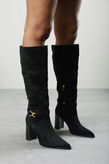 Winona Wide Fit Knot Trim Detail Knee High Boots