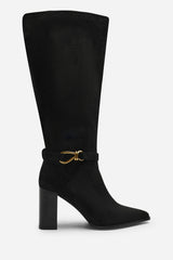 Winona Wide Fit Knot Trim Detail Knee High Boots