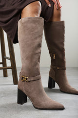 Winona Wide Fit Knot Trim Detail Knee High Boots