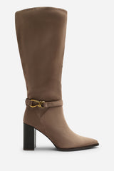 Winona Wide Fit Knot Trim Detail Knee High Boots