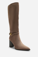 Winona Wide Fit Knot Trim Detail Knee High Boots