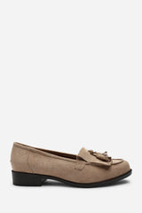 Avani Flatform Slip On Loafers Shoes With Tassel
