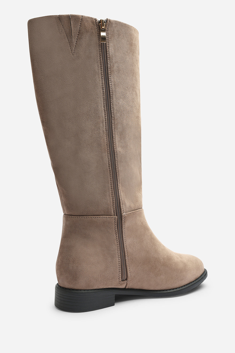 Karella Knee High Riding Boot with Hardware Detail