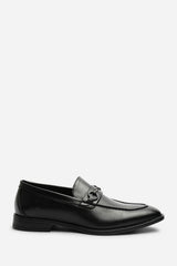 Declan Pointed Toe Slip On Buckle Loafer