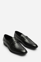 Declan Pointed Toe Slip On Buckle Loafer