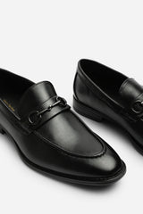 Declan Pointed Toe Slip On Buckle Loafer