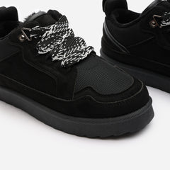 Jorexa Cosy Low Top Trainer with Faux Fur Lining