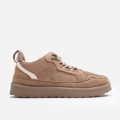 Jorexa Cosy Low Top Trainer with Faux Fur Lining