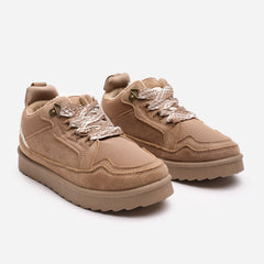 Jorexa Cosy Low Top Trainer with Faux Fur Lining