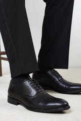 Joe Black Oxford Brogue Detail Lace Up Shoes