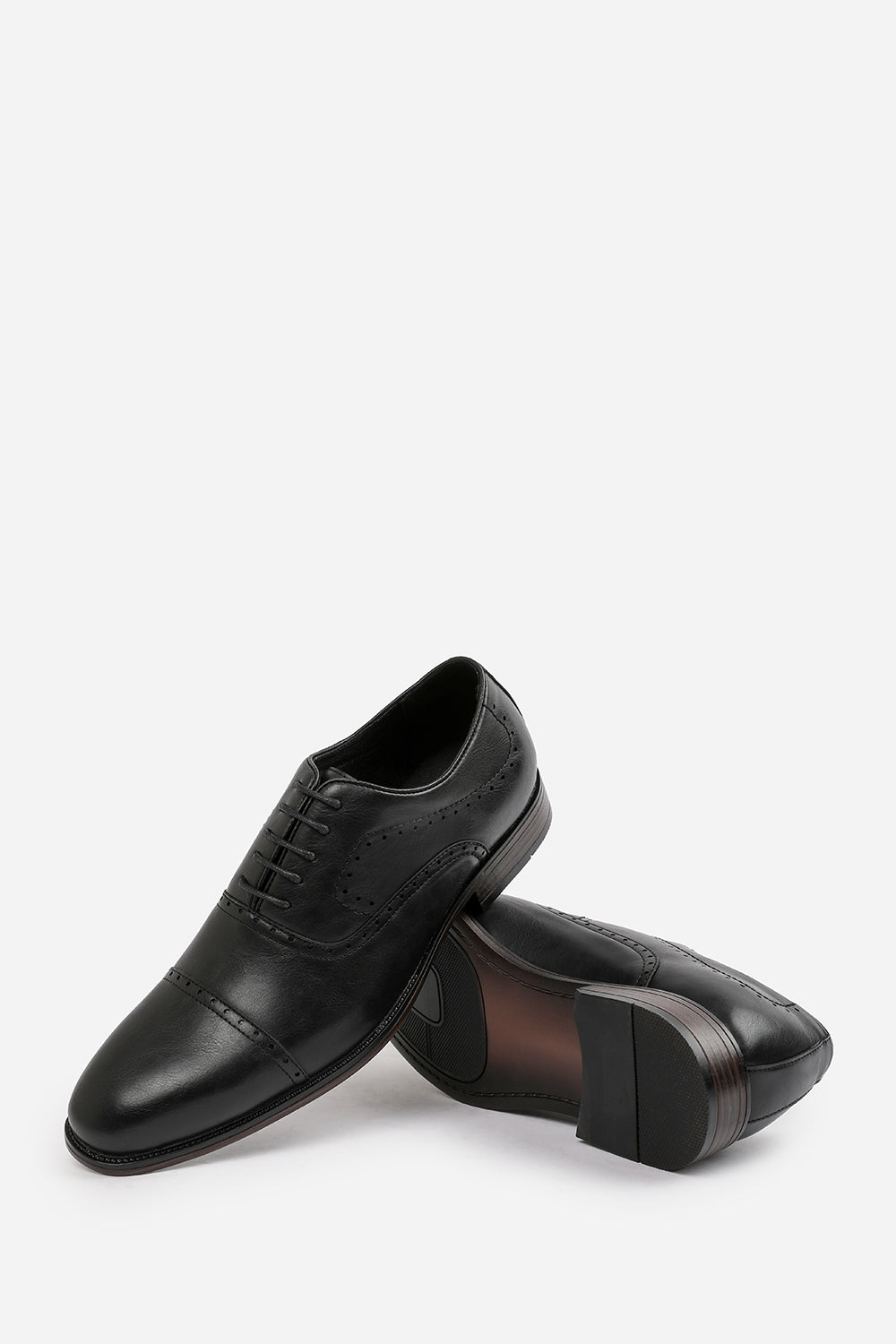 Joe Black Oxford Brogue Detail Lace Up Shoes