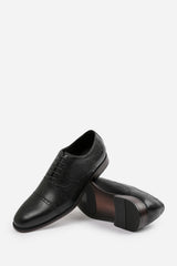 Joe Black Oxford Brogue Detail Lace Up Shoes