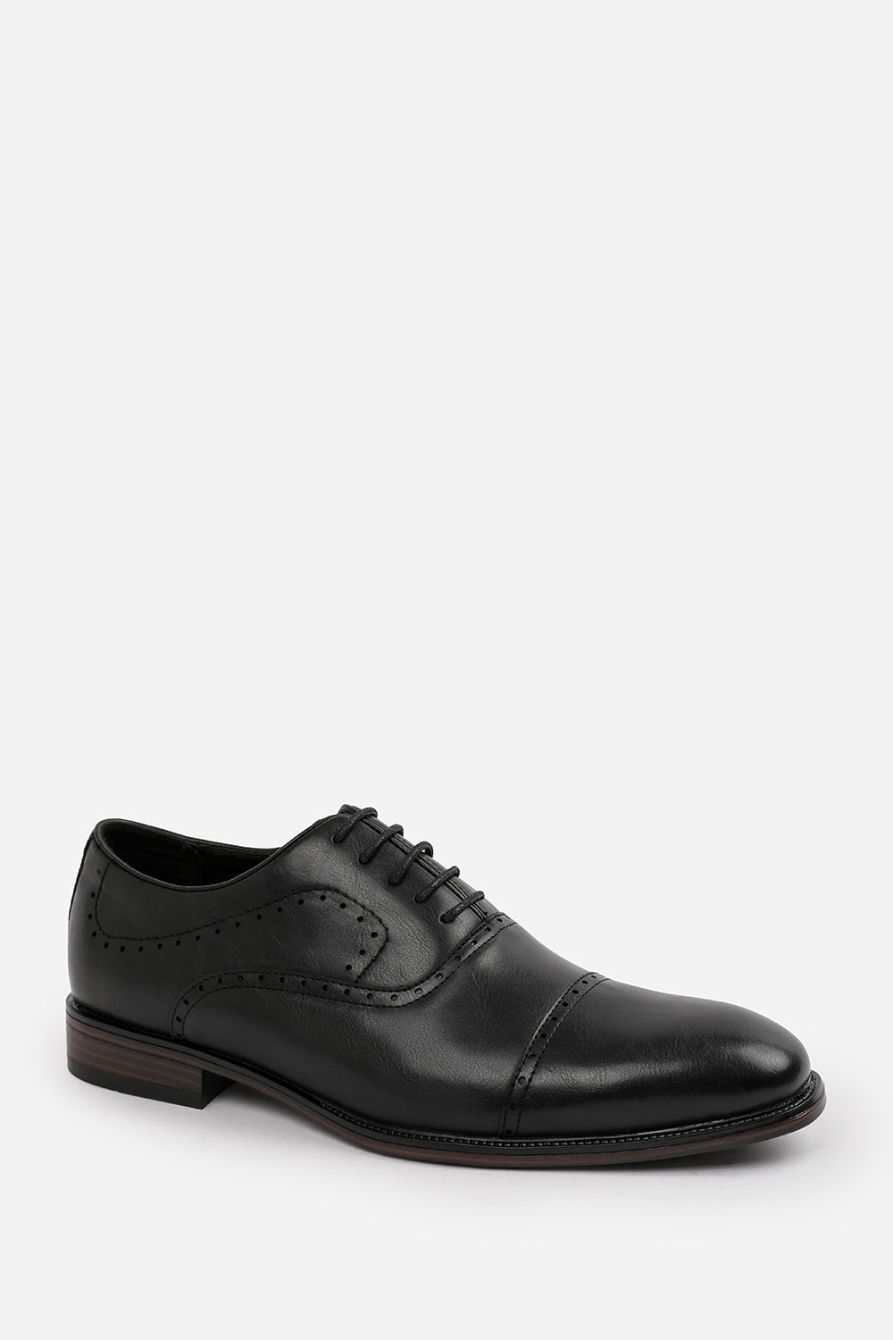 Joe Black Oxford Brogue Detail Lace Up Shoes