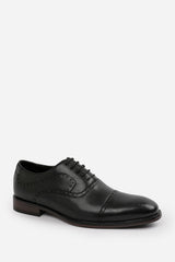 Joe Black Oxford Brogue Detail Lace Up Shoes