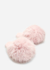 Qirexa Extreme Fluffy Oversized Faux Fur Slippers