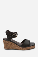 Giselle Cork Platform Wedge