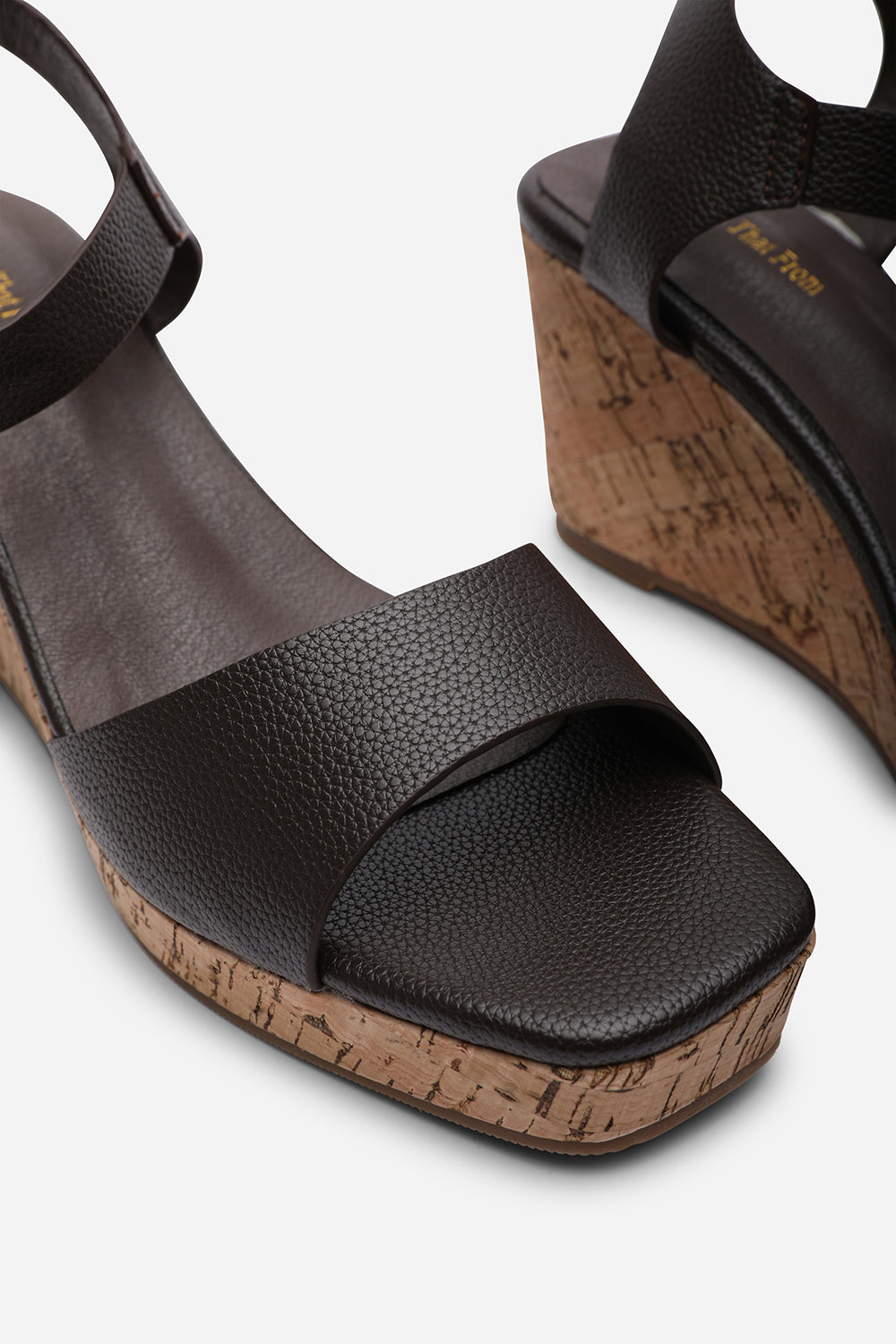 Giselle Cork Platform Wedge