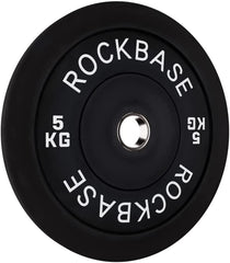 5KG PAIR OLYMPIC BUMPER WEIGHT PLATES CAST IRON COATED SET
