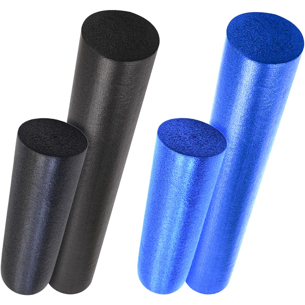 BLUE 90CM YOGA FOAM ROLLER