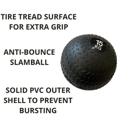 8KG NEW HEAVY DUTY WEIGHT SLAM BALL