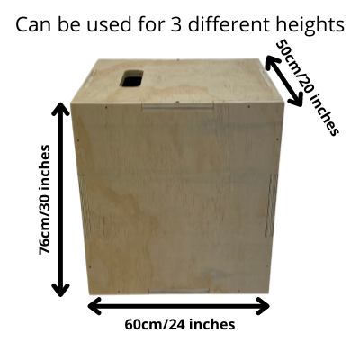 LARGE PLYOMETRIC WOODEN JUMP BOX