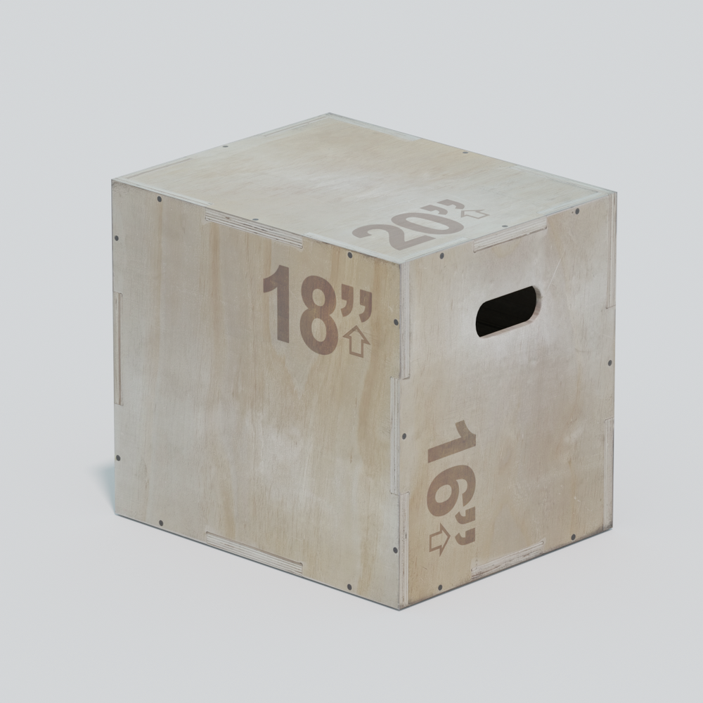 SMALL PLYOMETRIC WOODEN JUMP BOX